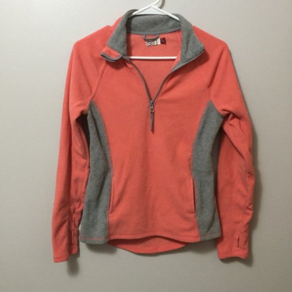 Non Hooded Pink and grey pull over - Picture 2 of 5